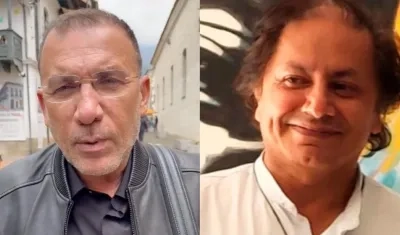 Roy Barreras y Juan Fernando Petro.