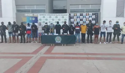 Las capturas se realizaron mediante orden judicial. 