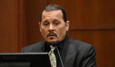 El actor Johnny Depp.