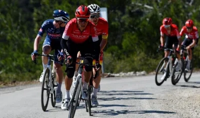 Nairo Quintana, ciclista colombiano. 