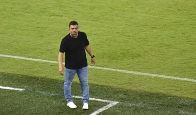 Mario Cardetti, DT de Independiente Santa Fe.