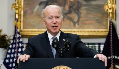 El presidente estadounidense, Joe Biden.