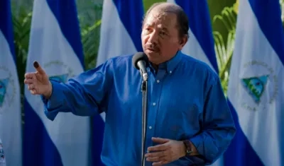 El presidente de Nicaragua, Daniel Ortega.