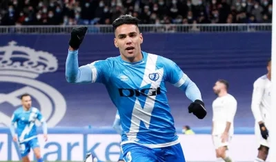 Falcao García, delantero colombiano. 