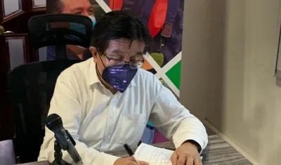 El ministro de Salud y Protección Social, Fernando Ruiz Gómez.