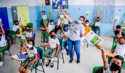 Fomento de la lectura en las aulas.