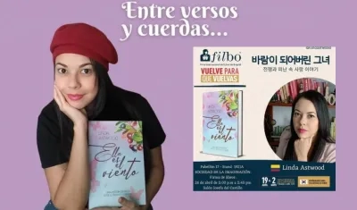 Escritora barranquillera Linda Astwood.