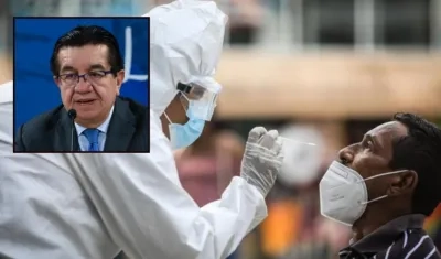 Ministro de Salud, Fernando Ruiz,  habló sobre el descenso de casos de Covid-19.