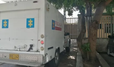 Fachada de Medicina Legal en Barranquilla.