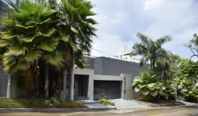 Mansión de Alex Saab en Barranquilla.