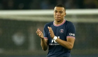 Kylian Mbappe, jugador del PSG. 