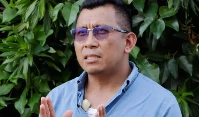 Líder del pueblo zenú de Colombia, Darío Mejía.