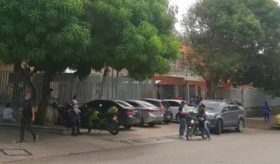 Fachada de Medicina Legal en Barranquilla.