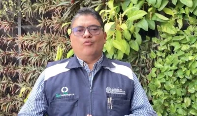 El secretario de Salud de Barranquilla, Humberto Mendoza.