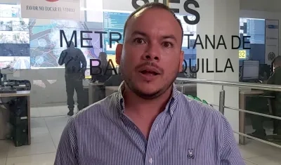 Jefe de la Oficina de Seguridad y Convivencia, Nelson Patrón.