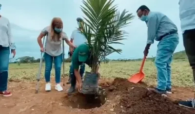 La Gobernadora del Atlántico, Elsa Noguera.