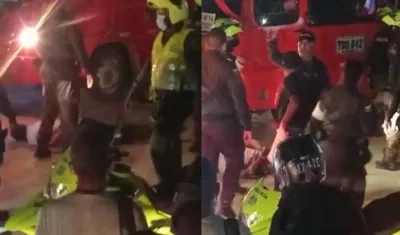 Lugar donde los capturaron.