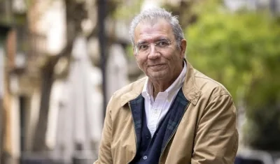 El poeta colombiano Darío Jaramillo, este martes durante una entrevista con EFE.