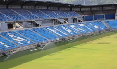 Aspecto del estadio Sierra Nevada.