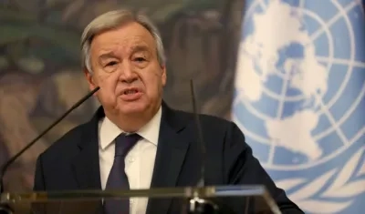 El secretario general de la ONU, António Guterres.
