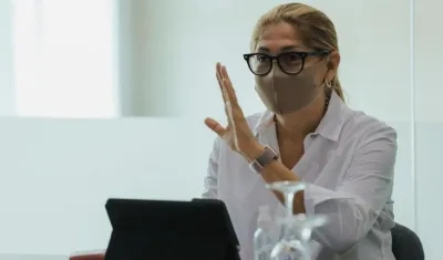 La secretaria de Salud del Atlántico, Alma Solano.