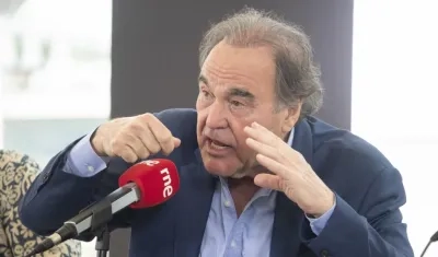 El director de cine estadounidense Oliver Stone.