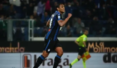 Luis Fernando Muriel, delantero colombiano. 