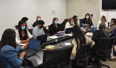 Imagen de una de las reuniones.