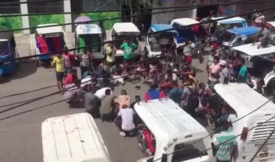 Imagen del homenaje.