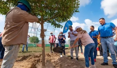 La Gobernadora del Atlántico, Elsa Noguera.