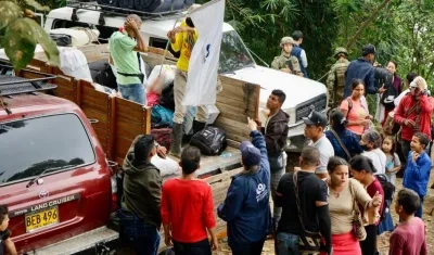 Retorno a la Sierra Nevada de familias desplazadas.
