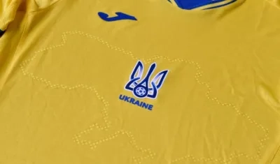Camiseta de la Selección Ucrania. 