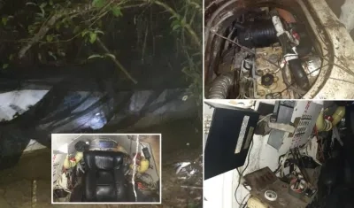 Submarino hallado por la Fuerza Armada Nacional Bolivariana.