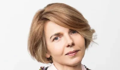 La periodista Vira Hyrych.