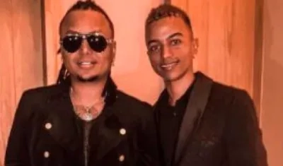 Mr. Black y su hijo, Edwin Antequera Jr.