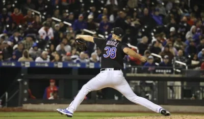 Tylor Megill fue el lanzador ganador. 