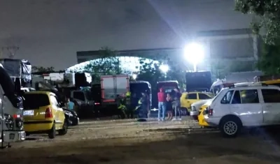 Parqueadero donde fue asesinado Nixon José Domínguez Leiva