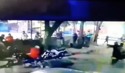 Ataque a bala en el barrio Rebolo. 