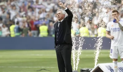 El italiano Carlo Ancelotti.