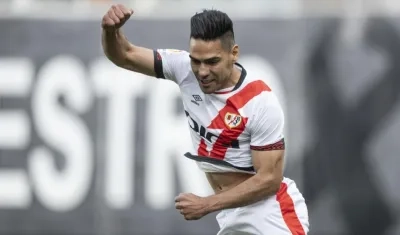 El delantero colombiano Radamel Falcao.