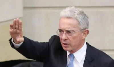 Expresidente Álvaro Uribe Vélez.
