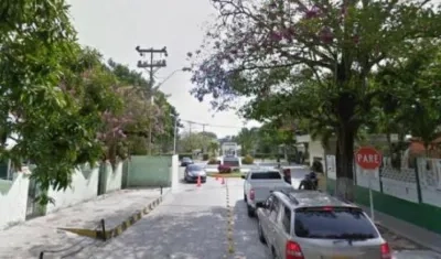 Entrada del Batallón Paraíso.