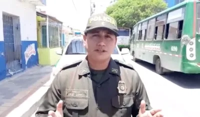 Mayor Jorge Correa, comandante Distrito 3 de Mebar.