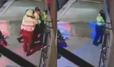 Imágenes de los delincuentes.