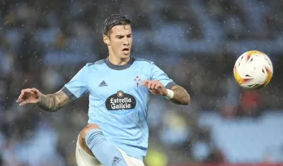 Santi Mina, jugador condenado.