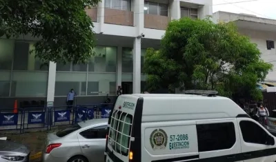 Kevin Andrés Yepes Sarmiento fue llevado a la URI de la Fiscalía. 