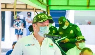 Héctor Olimpo Espinosa, gobernador de Sucre.