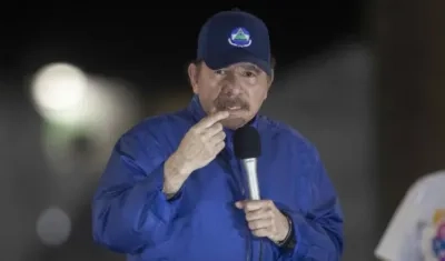 El presidente de Nicaragua, Daniel Ortega.