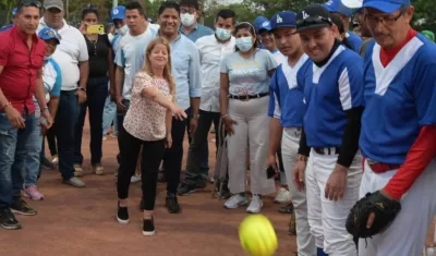 La Gobernadora del Atlántico, Elsa Noguera.