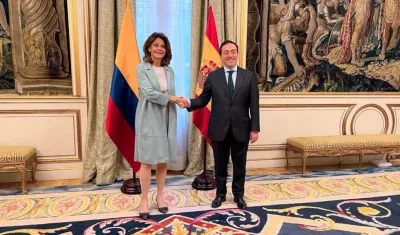 La Vicepresidente y Canciller, Marta Lucía Ramírez, se reunió con el Ministro de Relaciones Exteriores, Unión Europea y Cooperación de España, José Manuel Albares.